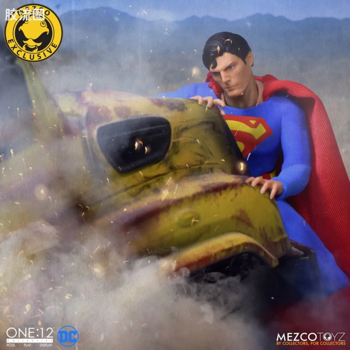 Mezco one-12系列 1/12 DC Comics集体系列 超人—里夫超人 - 图片
