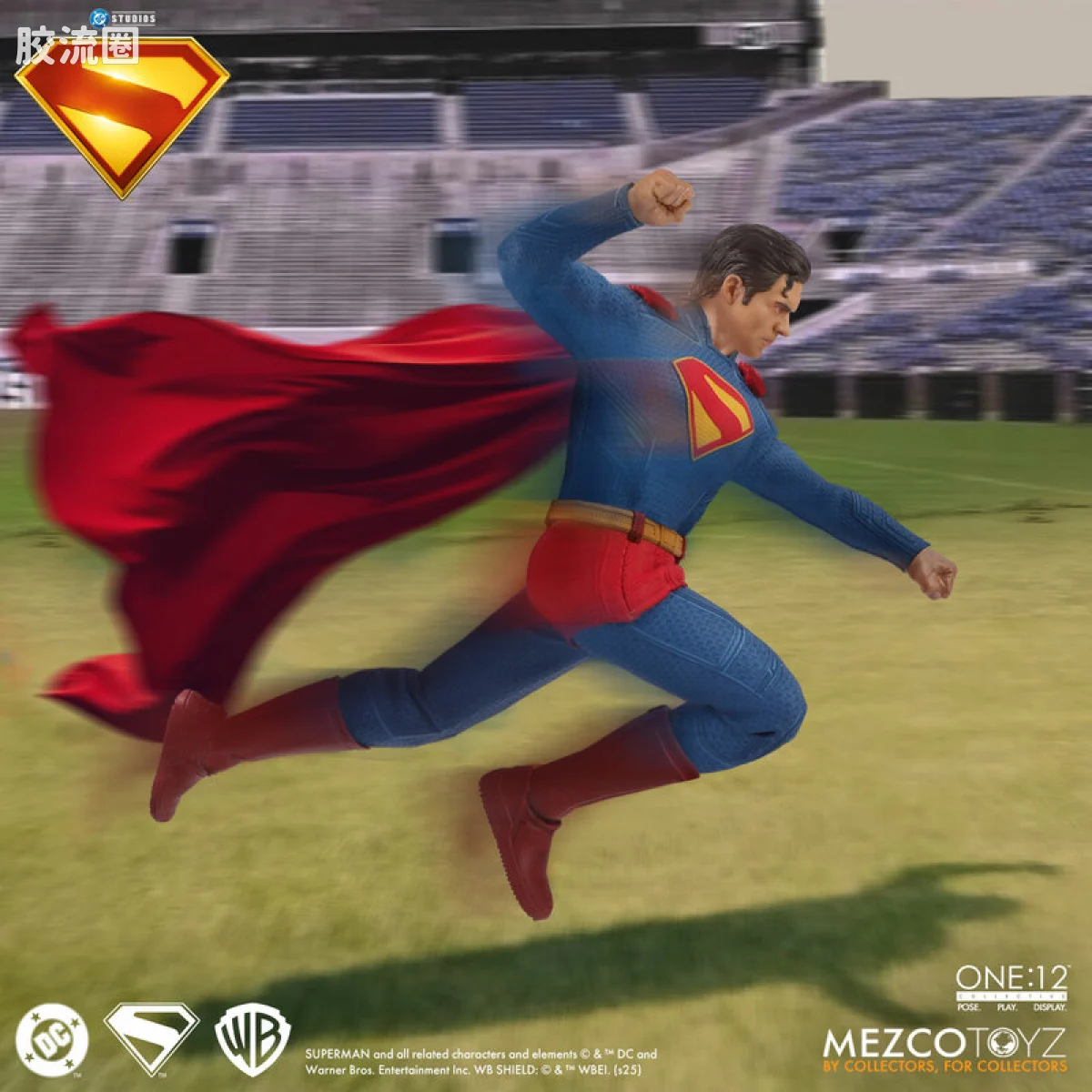 Mezco one-12系列 1/12 DC Comics集体系列 超人 大卫·科伦斯韦 - 图片