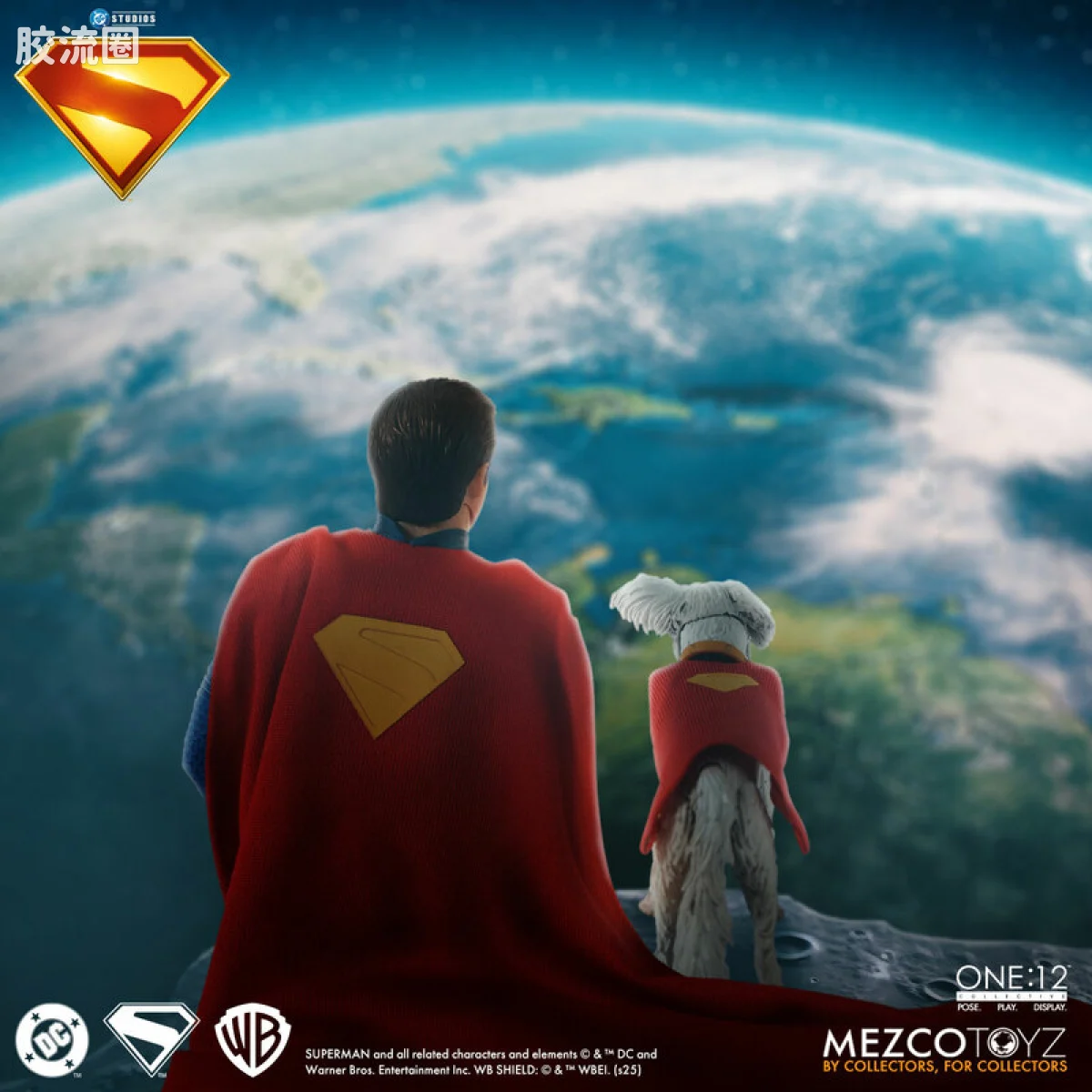 Mezco one-12系列 1/12 DC Comics集体系列 超人 大卫·科伦斯韦 - 图片