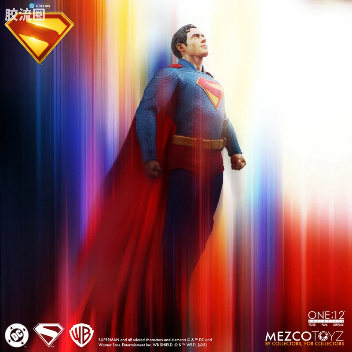Mezco one-12系列 1/12 DC Comics集体系列 超人 大卫·科伦斯韦 - 图片