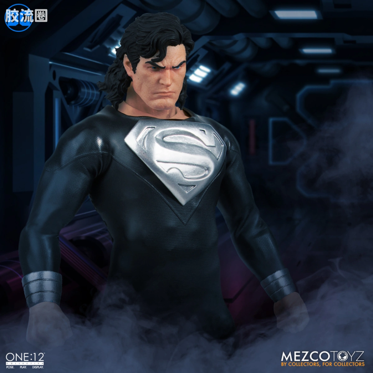Mezco one-12系列 1/12 DC Comics集体系列 黑超—超人之死 - 图片