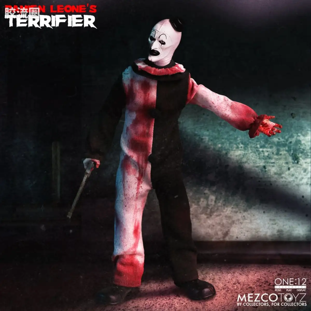 Mezco one-12系列 1/12集体系列 断魂小丑—血迹版 - 图片