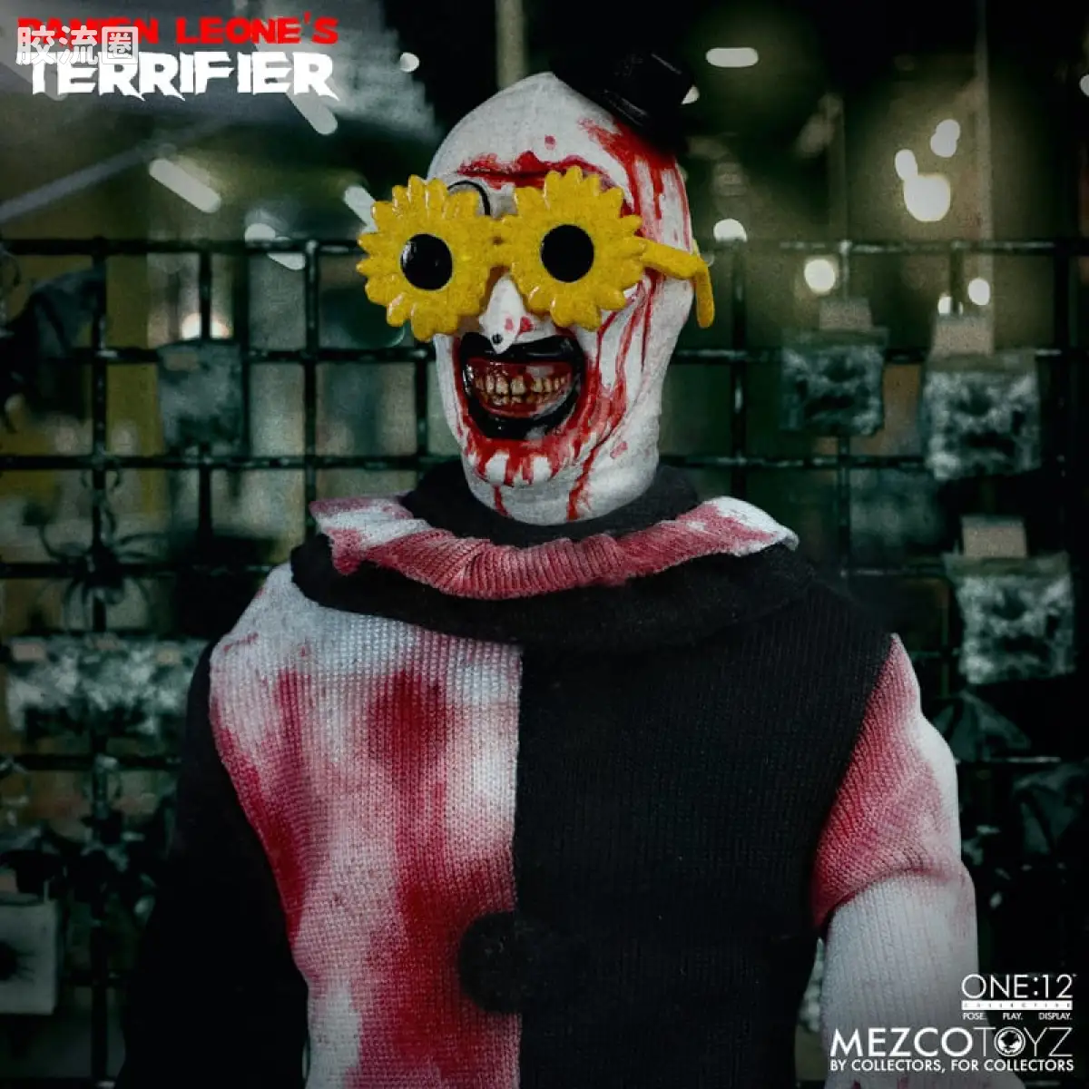 Mezco one-12系列 1/12集体系列 断魂小丑—血迹版 - 图片