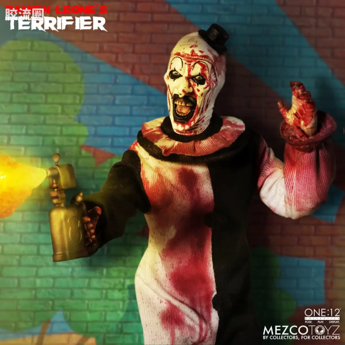 Mezco one-12系列 1/12集体系列 断魂小丑—血迹版 - 图片