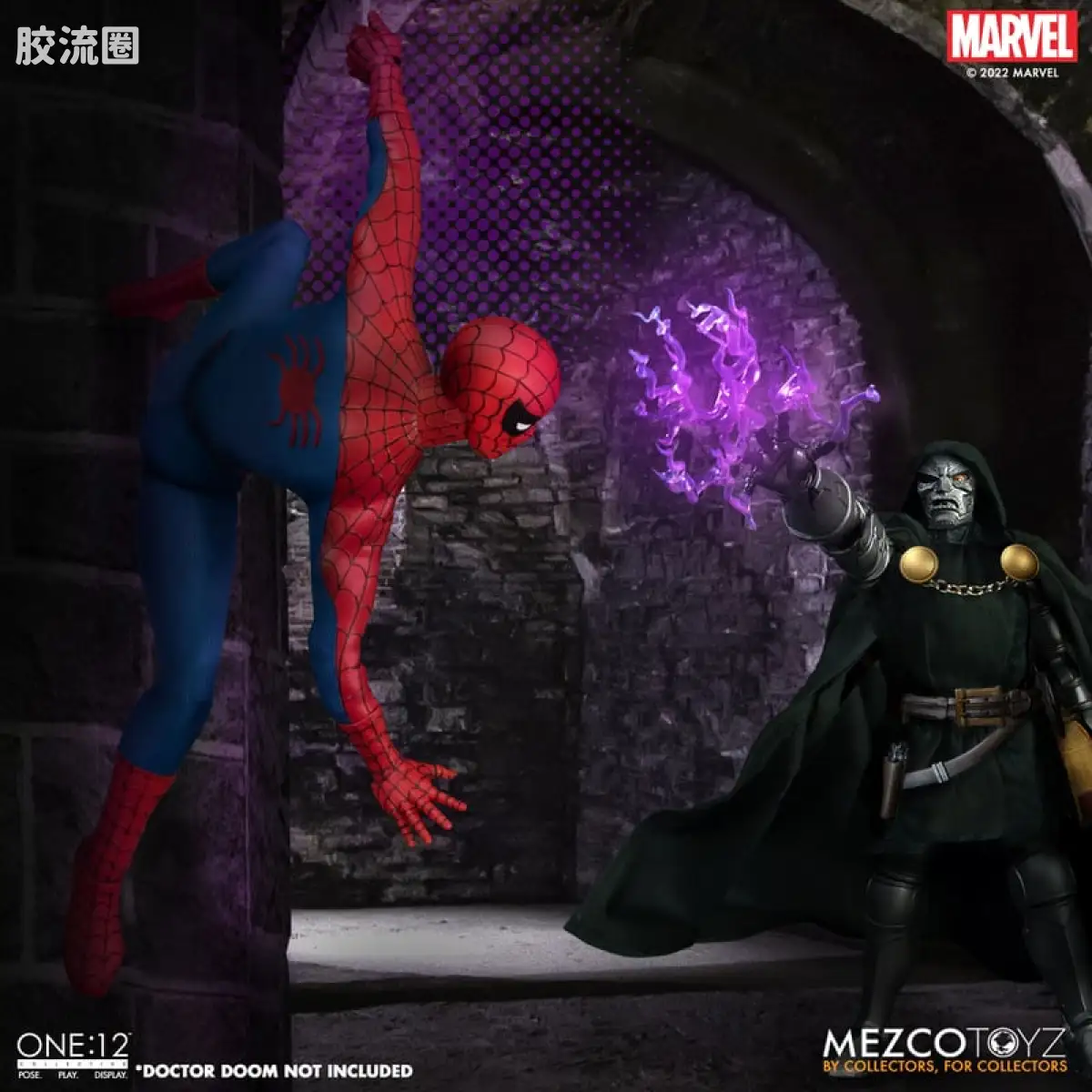 Mezco one-12系列 1/12 Marvel集体系列 漫画 神奇蜘蛛侠 蜘蛛侠 豪华版 - 图片