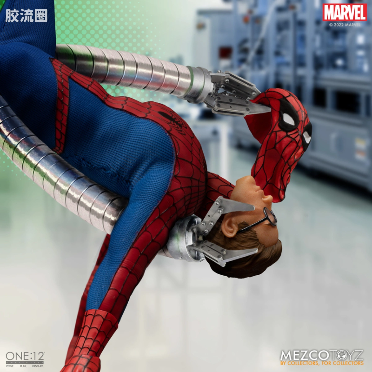 Mezco one-12系列 1/12 Marvel集体系列 漫画 神奇蜘蛛侠 蜘蛛侠 豪华版 - 图片