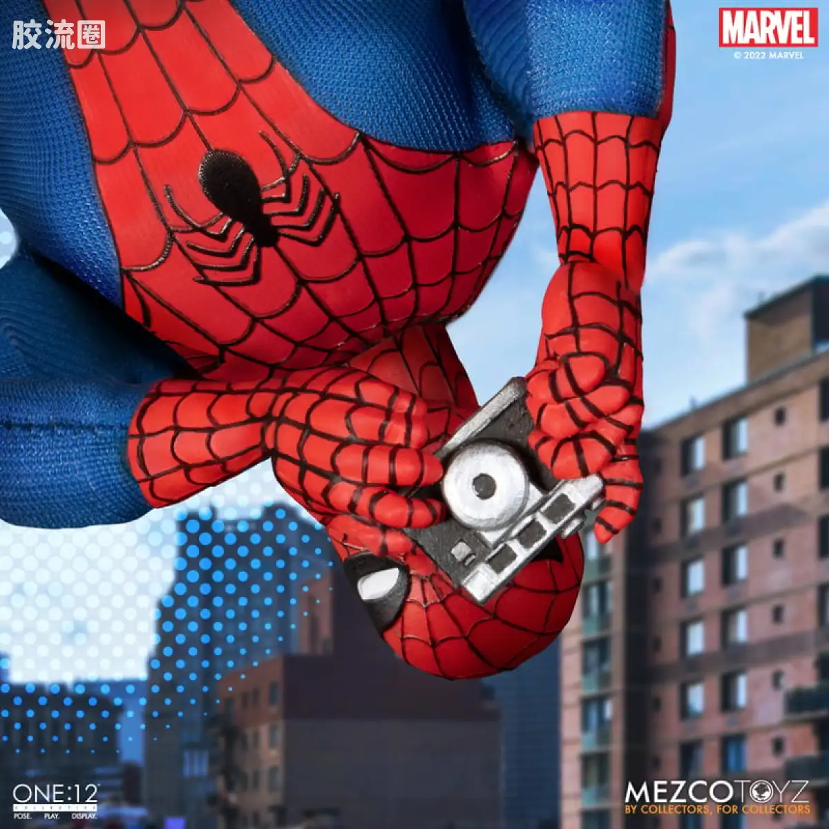 Mezco one-12系列 1/12 Marvel集体系列 漫画 神奇蜘蛛侠 蜘蛛侠 豪华版 - 图片