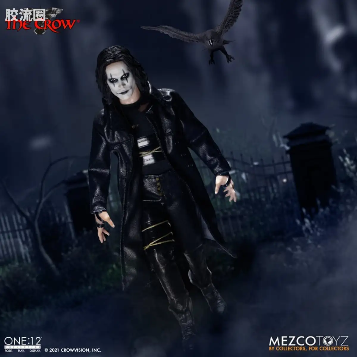 Mezco one-12系列 1/12集体系列 乌鸦 艾域 - 图片