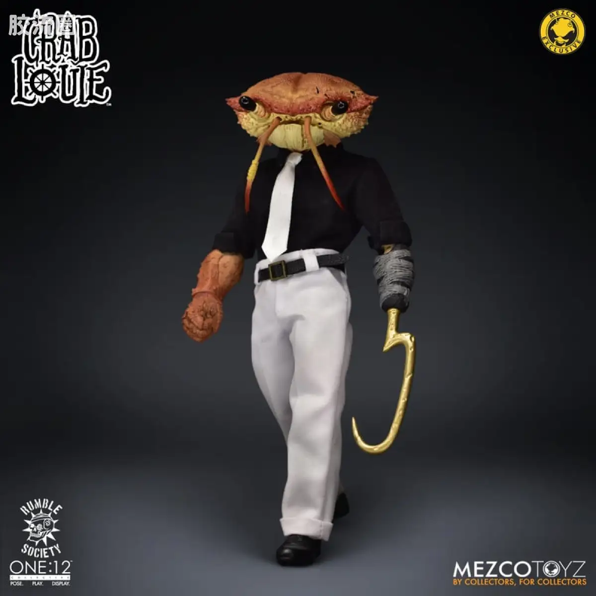 Mezco one-12系列 1/12 Rumble Society集体系列  甲壳帮：蟹王路易 - 图片