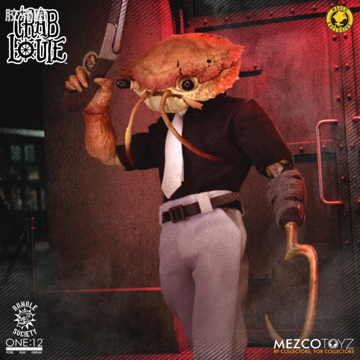 Mezco one-12系列 1/12 Rumble Society集体系列  甲壳帮：蟹王路易 - 图片