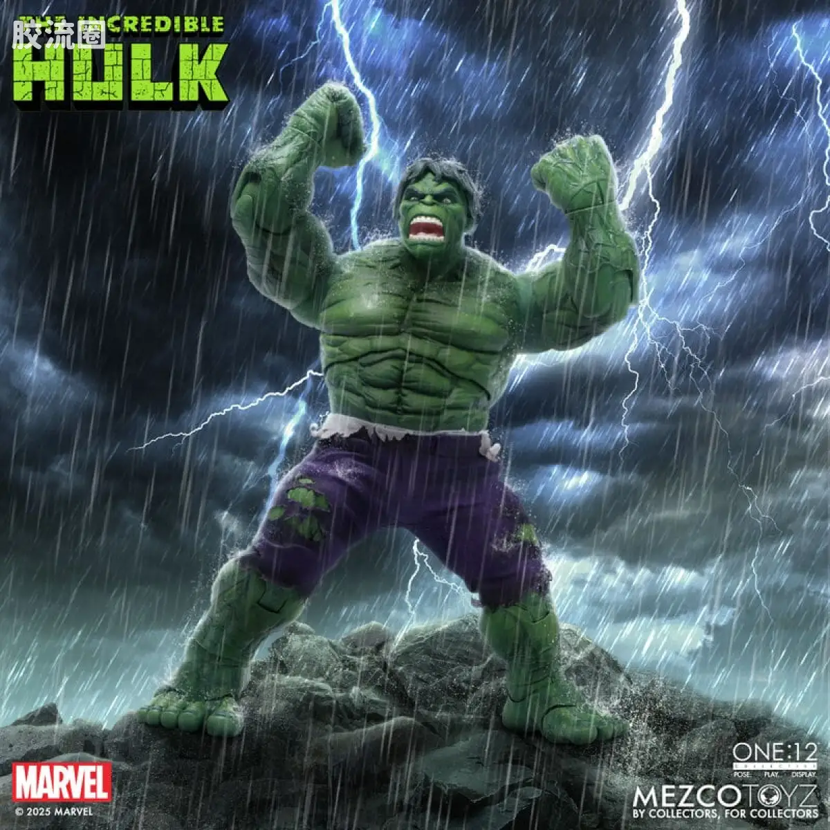 Mezco one-12系列 1/12 Marvel集体系列 无敌浩克 - 图片