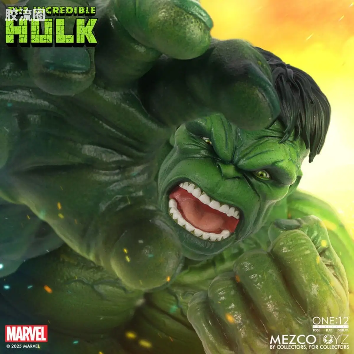 Mezco one-12系列 1/12 Marvel集体系列 无敌浩克 - 图片