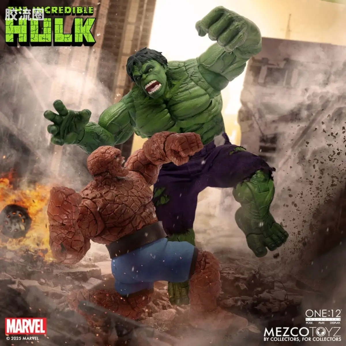Mezco one-12系列 1/12 Marvel集体系列 无敌浩克 - 图片
