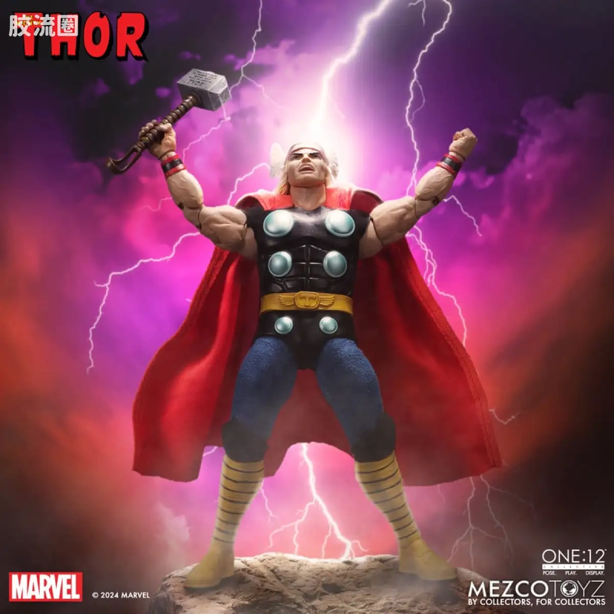 Mezco one-12系列 1/12 Marvel集体系列 雷神托尔 - 图片