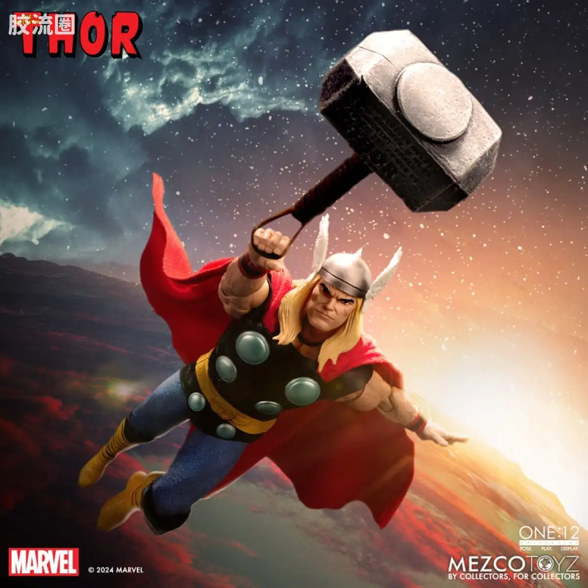 Mezco one-12系列 1/12 Marvel集体系列 雷神托尔 - 图片