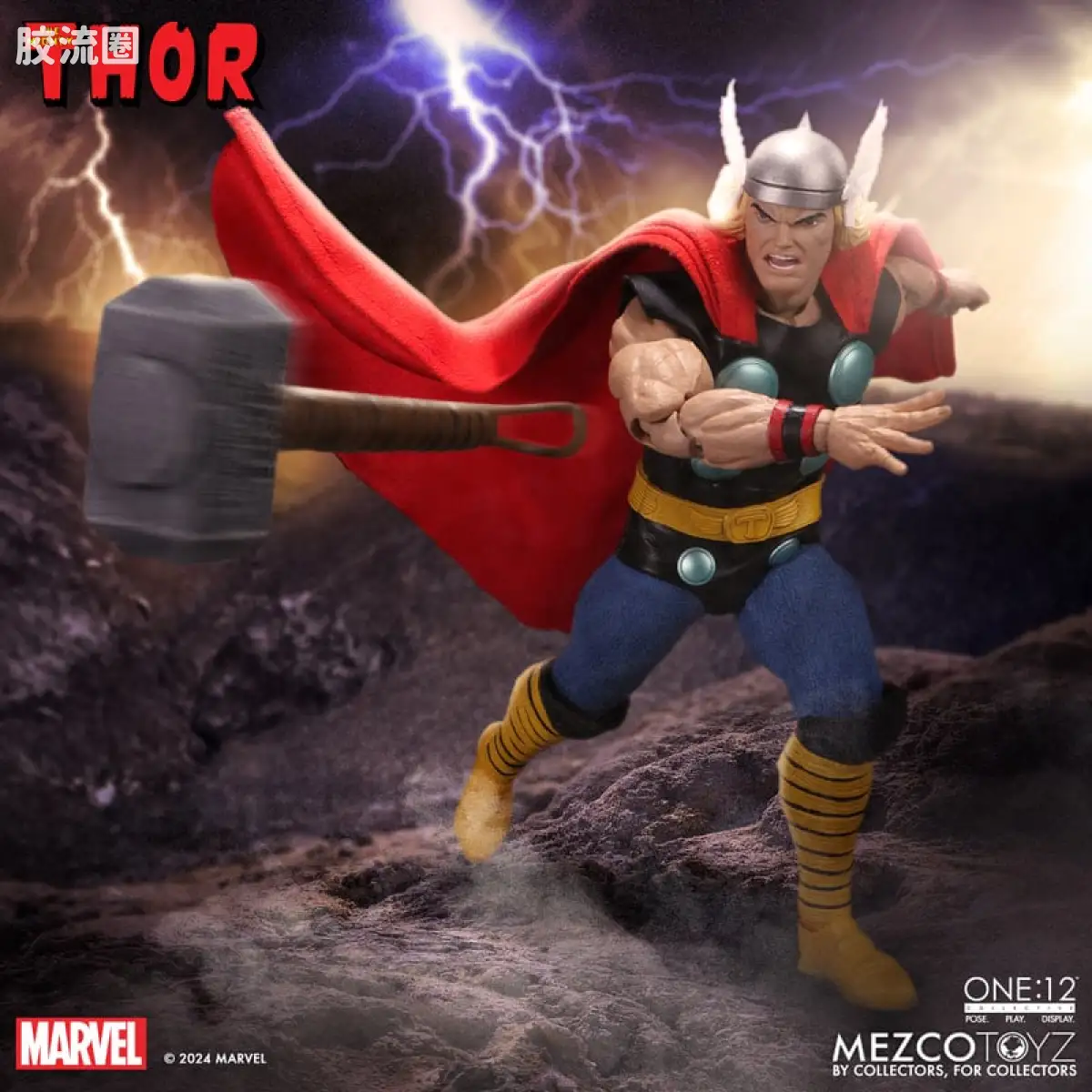 Mezco one-12系列 1/12 Marvel集体系列 雷神托尔 - 图片