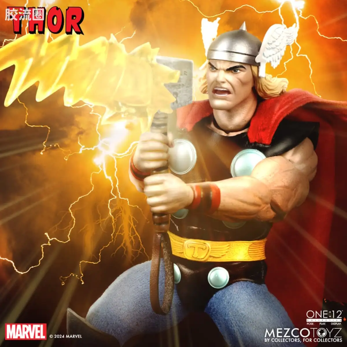 Mezco one-12系列 1/12 Marvel集体系列 雷神托尔 - 图片