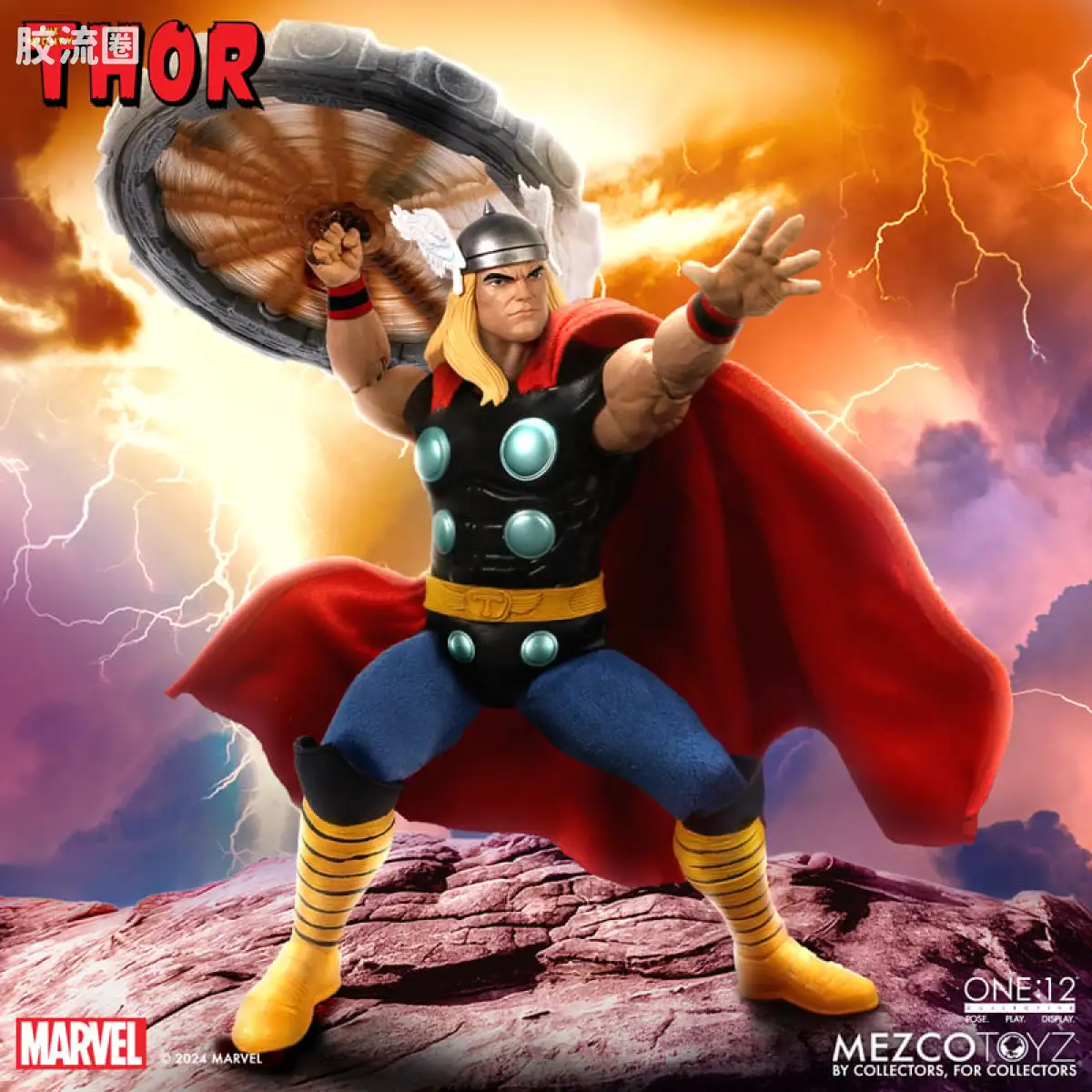 Mezco one-12系列 1/12 Marvel集体系列 雷神托尔 - 图片