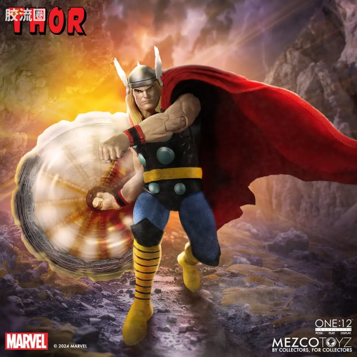 Mezco one-12系列 1/12 Marvel集体系列 雷神托尔 - 图片