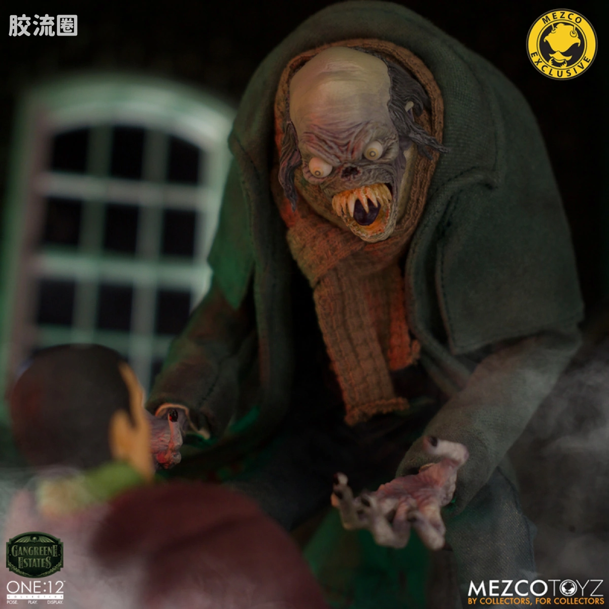 Mezco one-12系列 1/12 Rumble Society集体系列  坏蛆庄园 掘墓人 西奥多·索德卡特 - 图片
