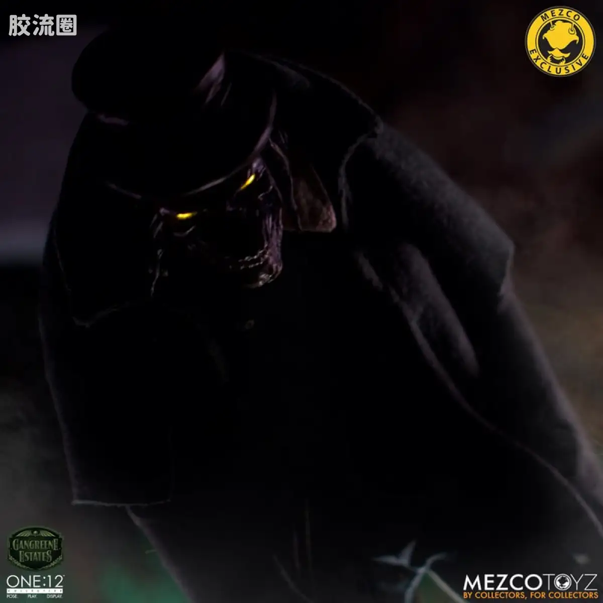 Mezco one-12系列 1/12 Rumble Society集体系列  坏蛆庄园 掘墓人 西奥多·索德卡特 - 图片