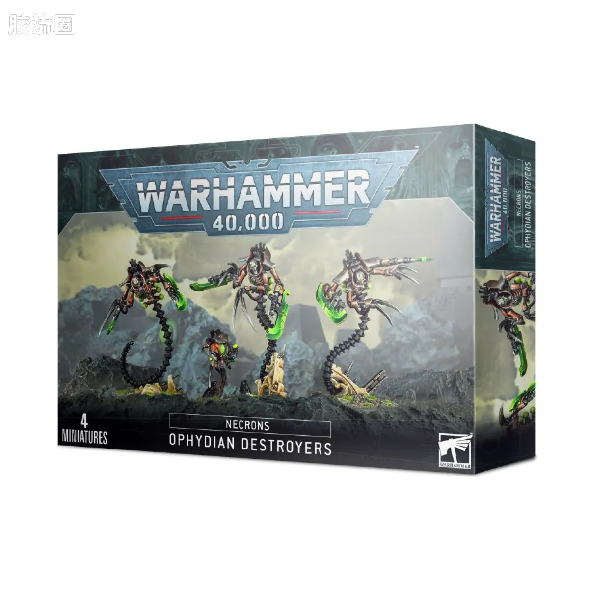 战锤40K Necron 太空死灵 9版 黑曜毁灭者 - 图片