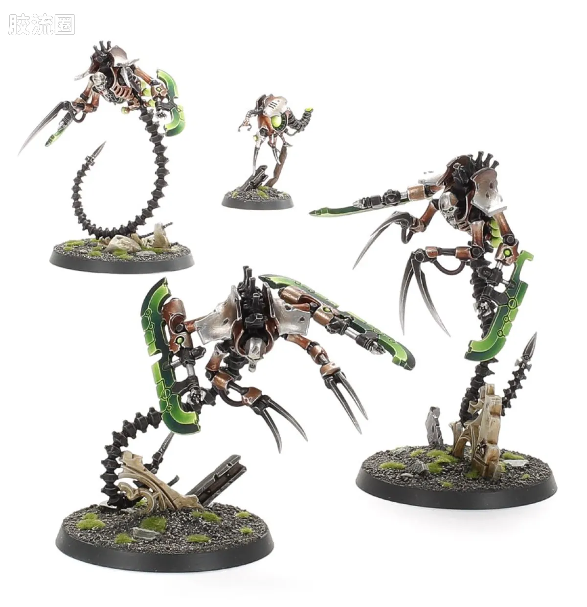 战锤40K Necron 太空死灵 9版 黑曜毁灭者 - 图片