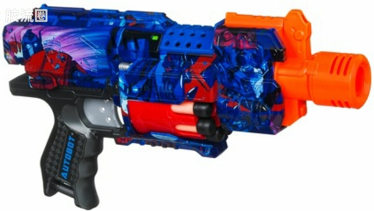 NERF联名发射器 Transformers系列 Optimus Prime Barricade RV-10