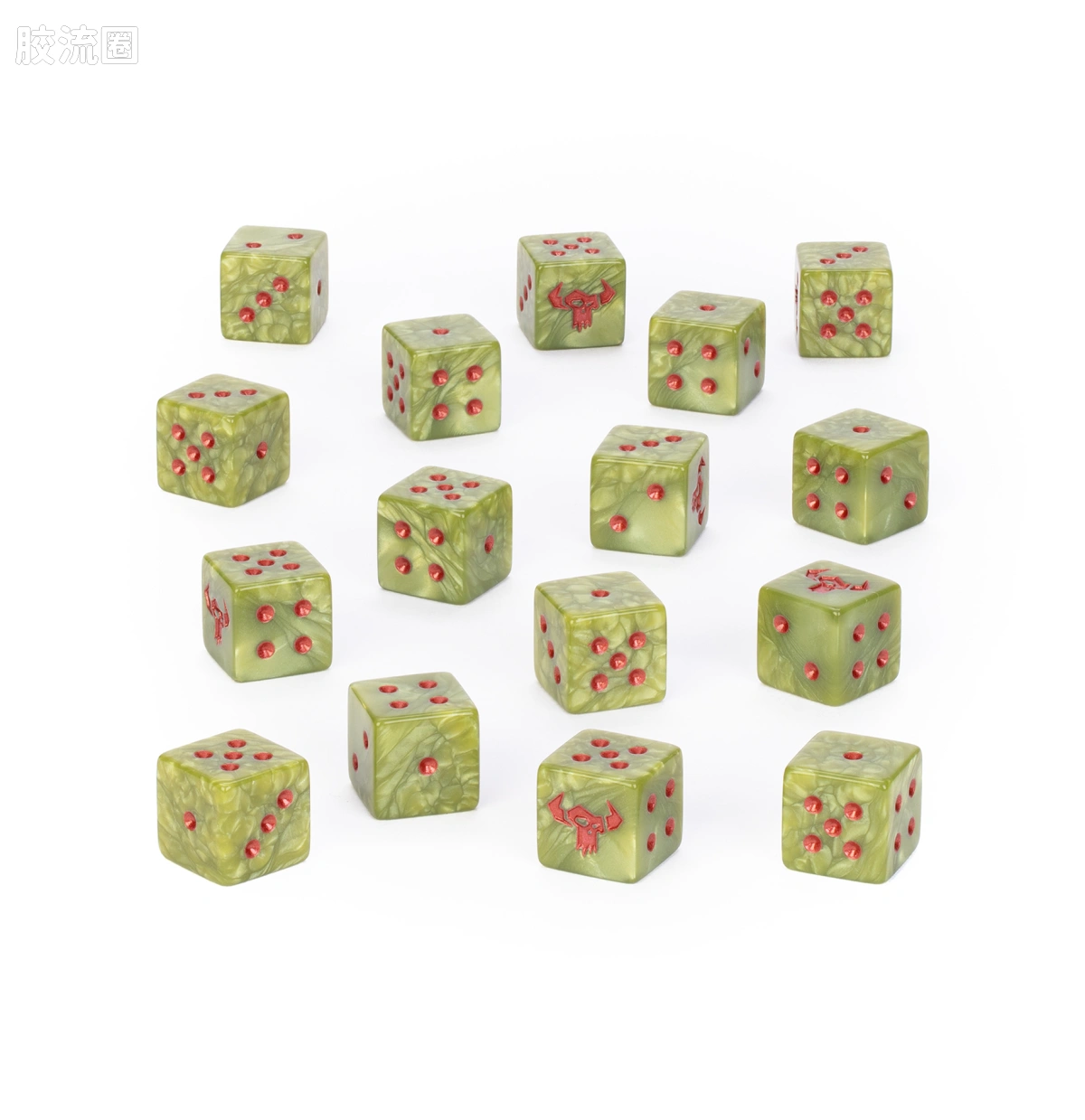 战锤40K Ork 欧克蛮人 11版 Orks Dice - 图片