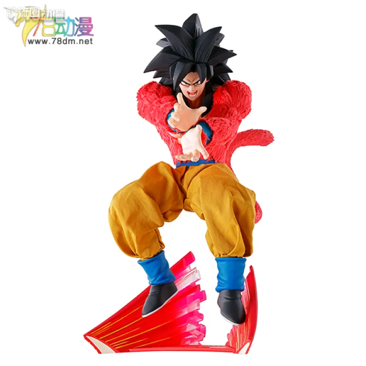 Mega House 手办系列 Dimension of DRAGONBALL Over Drive 超级赛亚人4 孙悟空