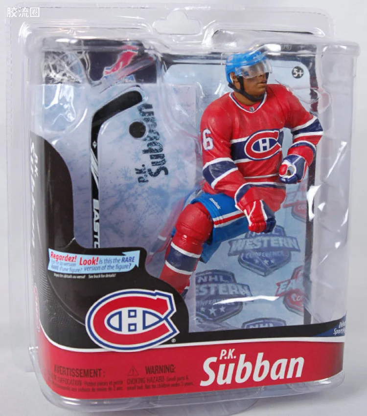 麦克法兰NHL冰球系列玩具 第28代 P.K. SUBBAN