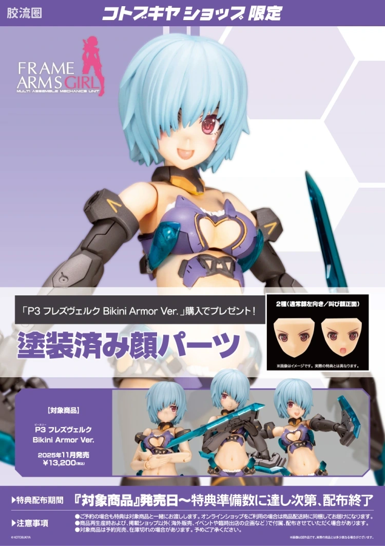 FAG PRE PAINT PRE ASSEMBLED PLAMODEL 魔鹫 比基尼装甲Ver. - 图片