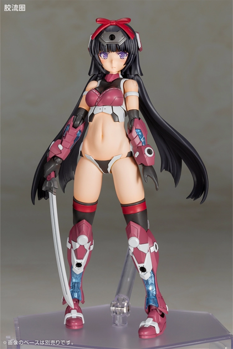 FAG PRE PAINT PRE ASSEMBLED PLAMODEL 祸月 女忍者Ver. - 图片