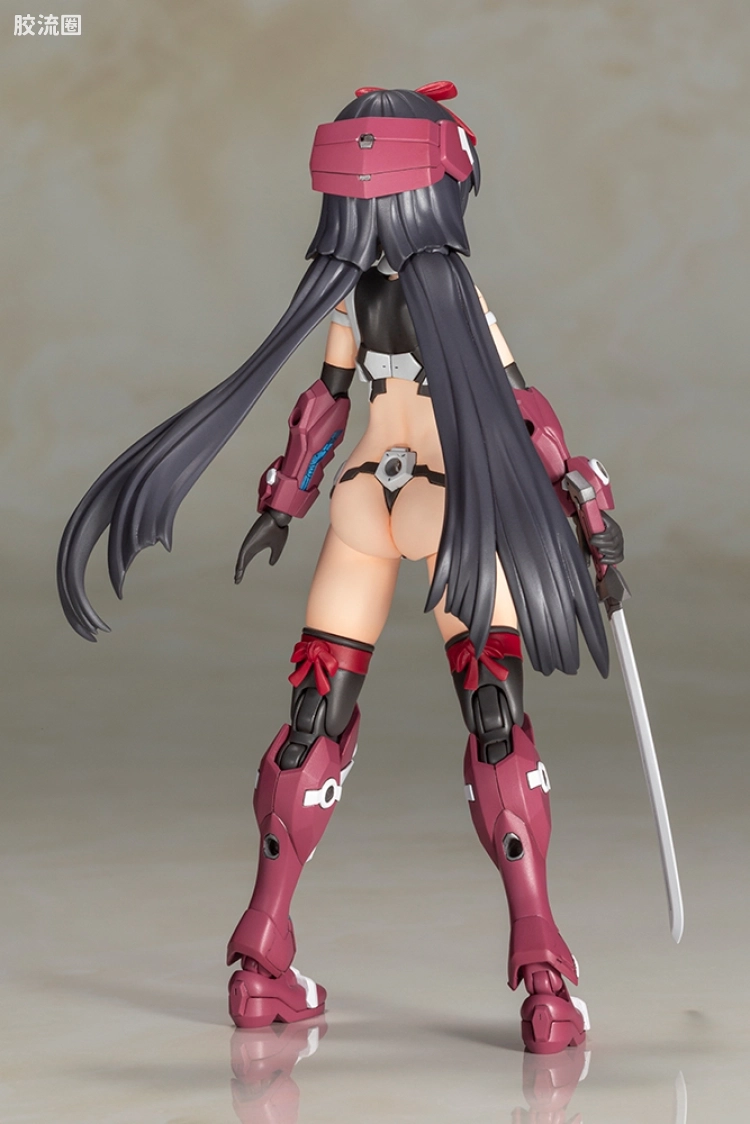 FAG PRE PAINT PRE ASSEMBLED PLAMODEL 祸月 女忍者Ver. - 图片
