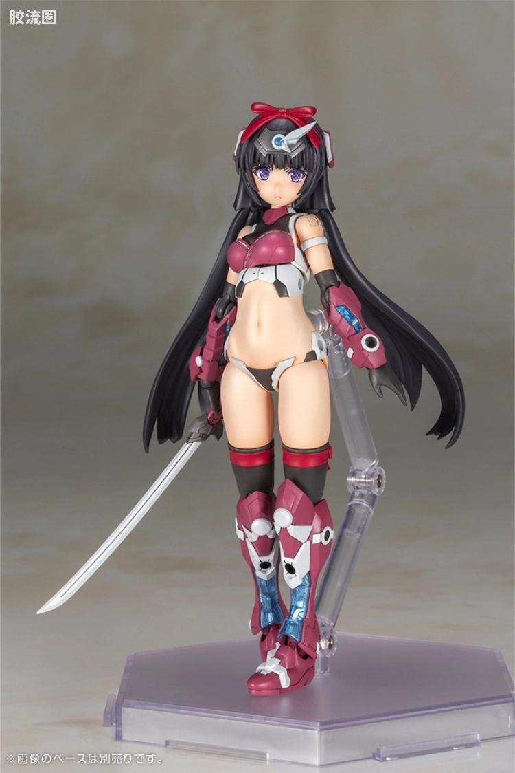 FAG PRE PAINT PRE ASSEMBLED PLAMODEL 祸月 女忍者Ver. - 图片