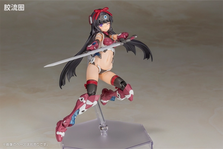 FAG PRE PAINT PRE ASSEMBLED PLAMODEL 祸月 女忍者Ver. - 图片