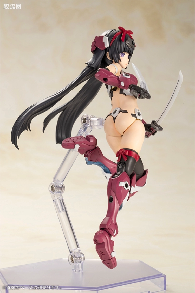 FAG PRE PAINT PRE ASSEMBLED PLAMODEL 祸月 女忍者Ver. - 图片