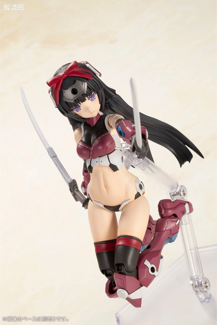 FAG PRE PAINT PRE ASSEMBLED PLAMODEL 祸月 女忍者Ver. - 图片