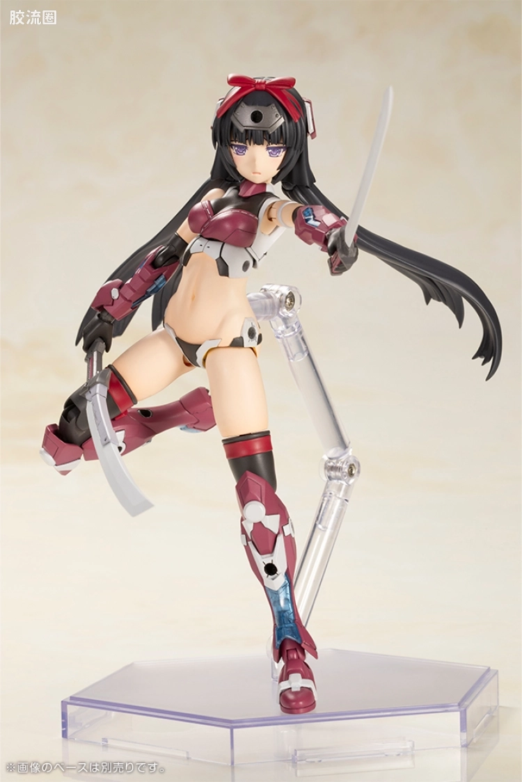 FAG PRE PAINT PRE ASSEMBLED PLAMODEL 祸月 女忍者Ver. - 图片