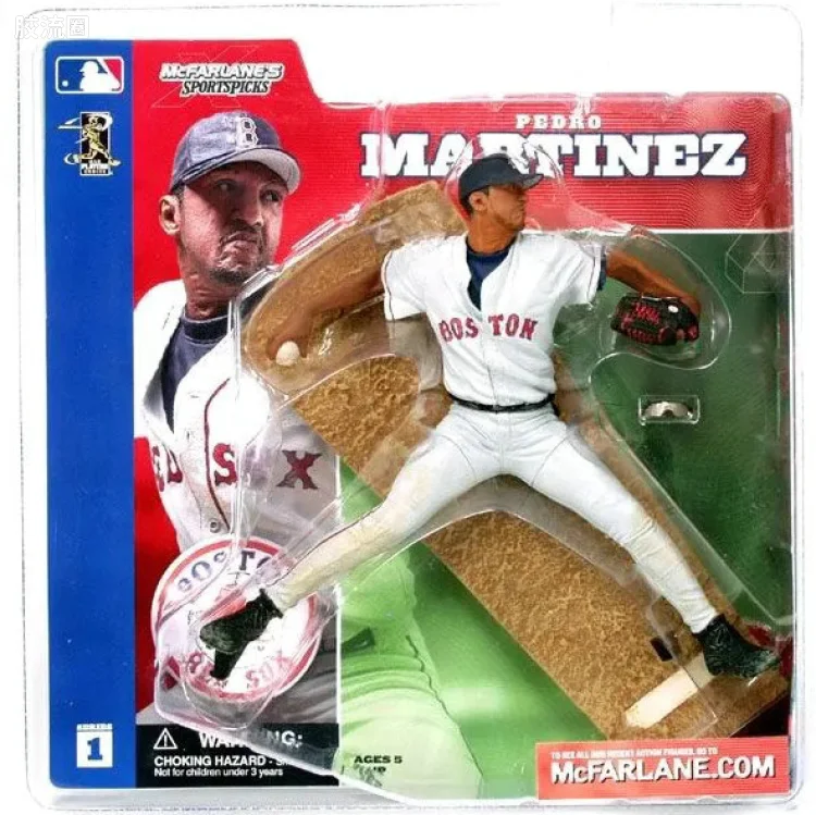 麦克法兰MLB棒球系列玩具 第1代 PEDRO MARTINEZ