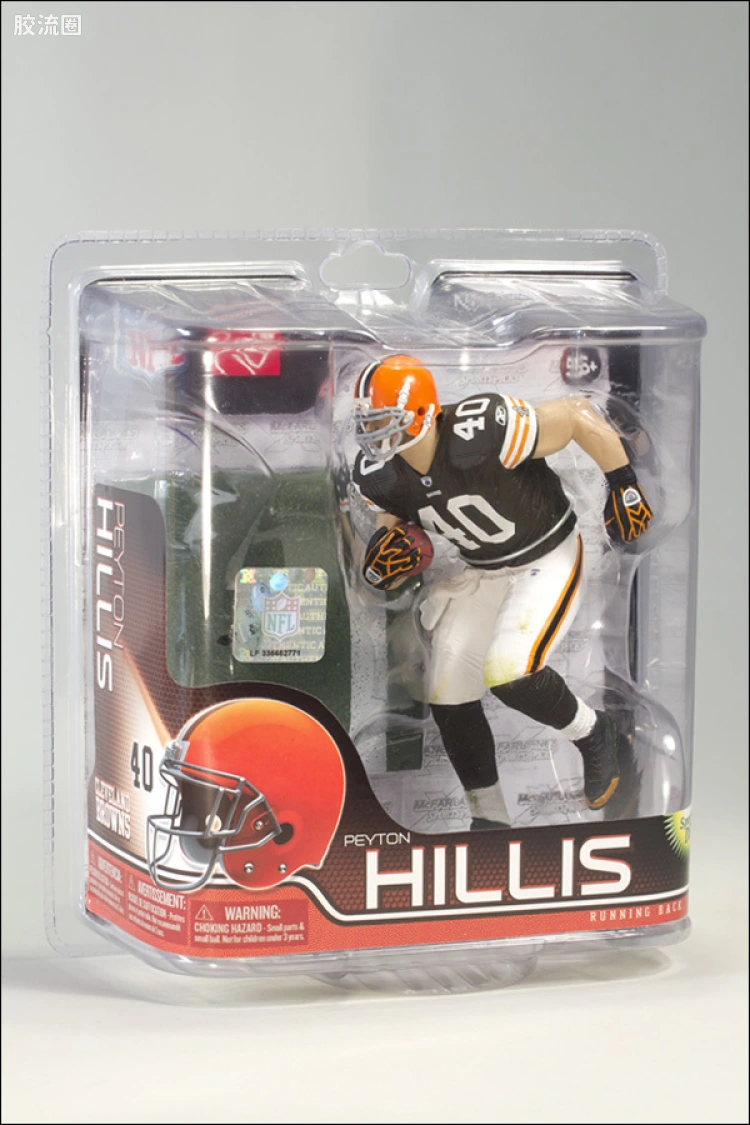 麦克法兰NFL美式足球系列玩具 第28代 PEYTON HILLIS