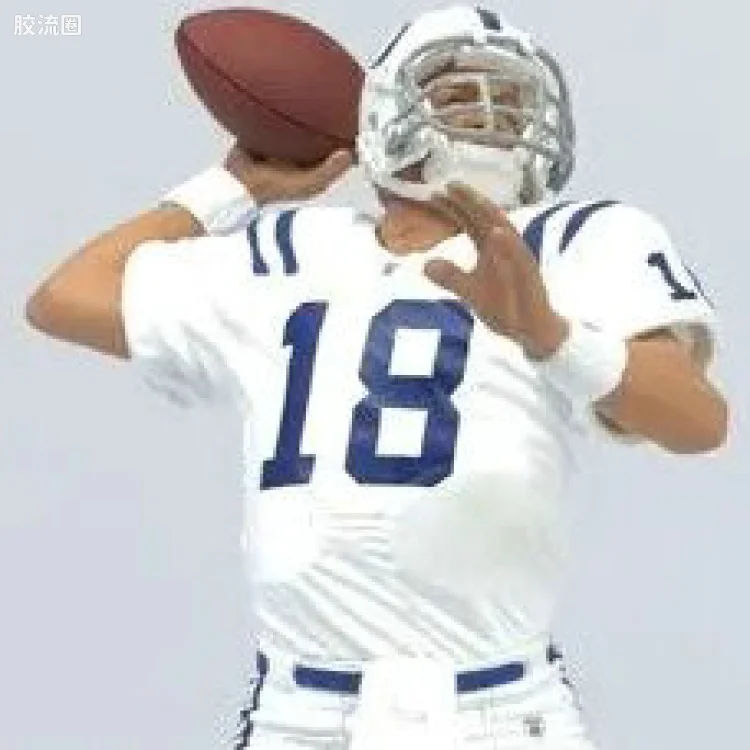 麦克法兰NFL美式足球系列玩具 3寸系列第4代 PEYTON MANNING 2