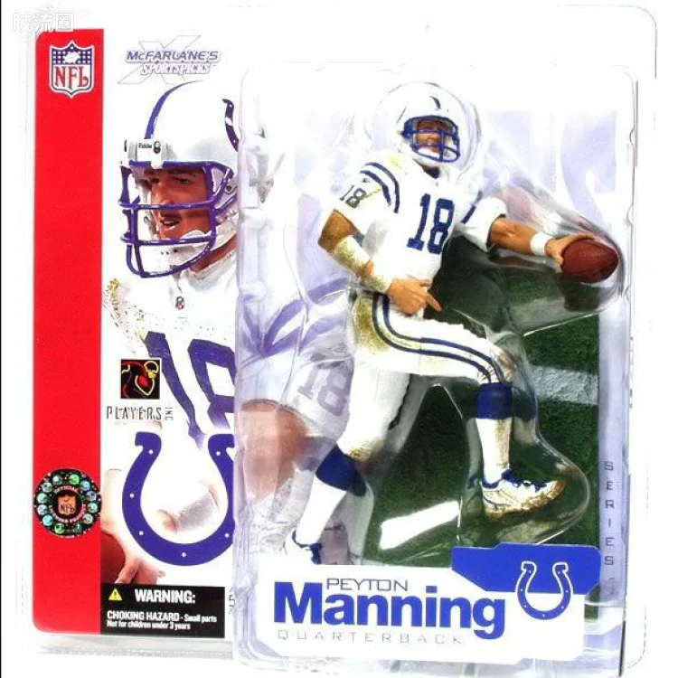 麦克法兰NFL美式足球系列玩具 第4代 PEYTON MANNING
