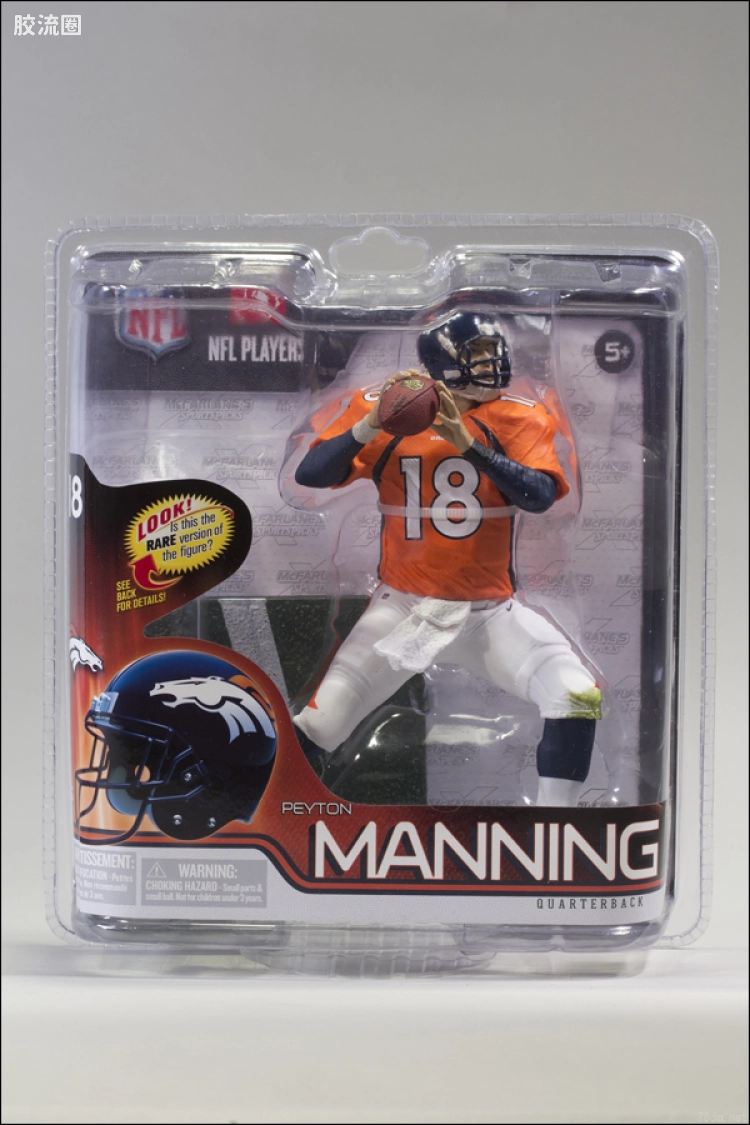 麦克法兰NFL美式足球系列玩具 第30代 PEYTON MANNING