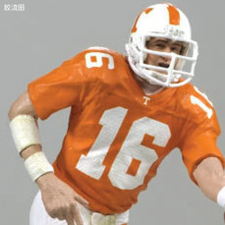 麦克法兰NFL美式足球系列玩具 COLLEGE第1代 PEYTON MANNING