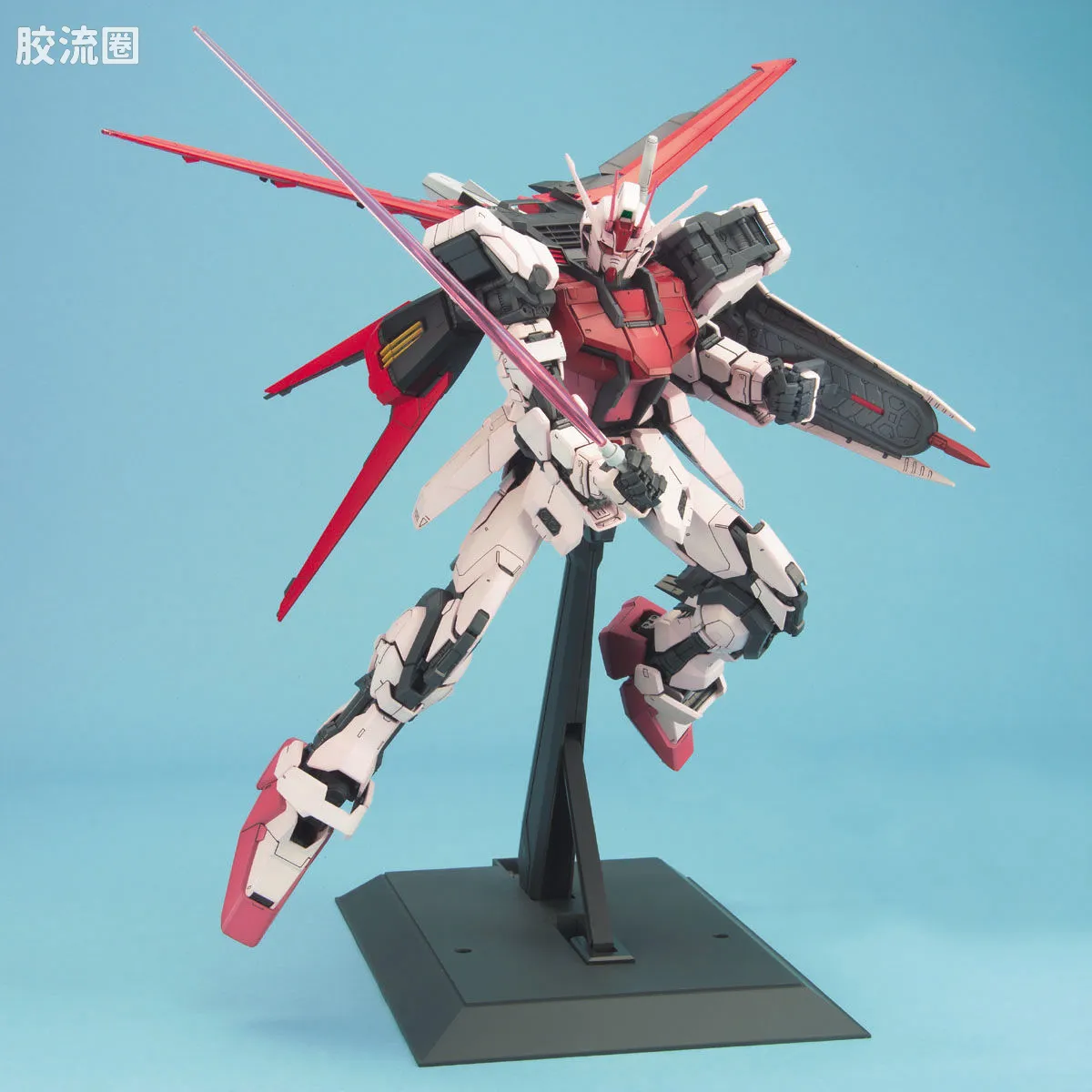 PG 普通版 MBF-02+AQM/E-X01 空装强袭嫣红 + FX-550 空中霸王 - 图片
