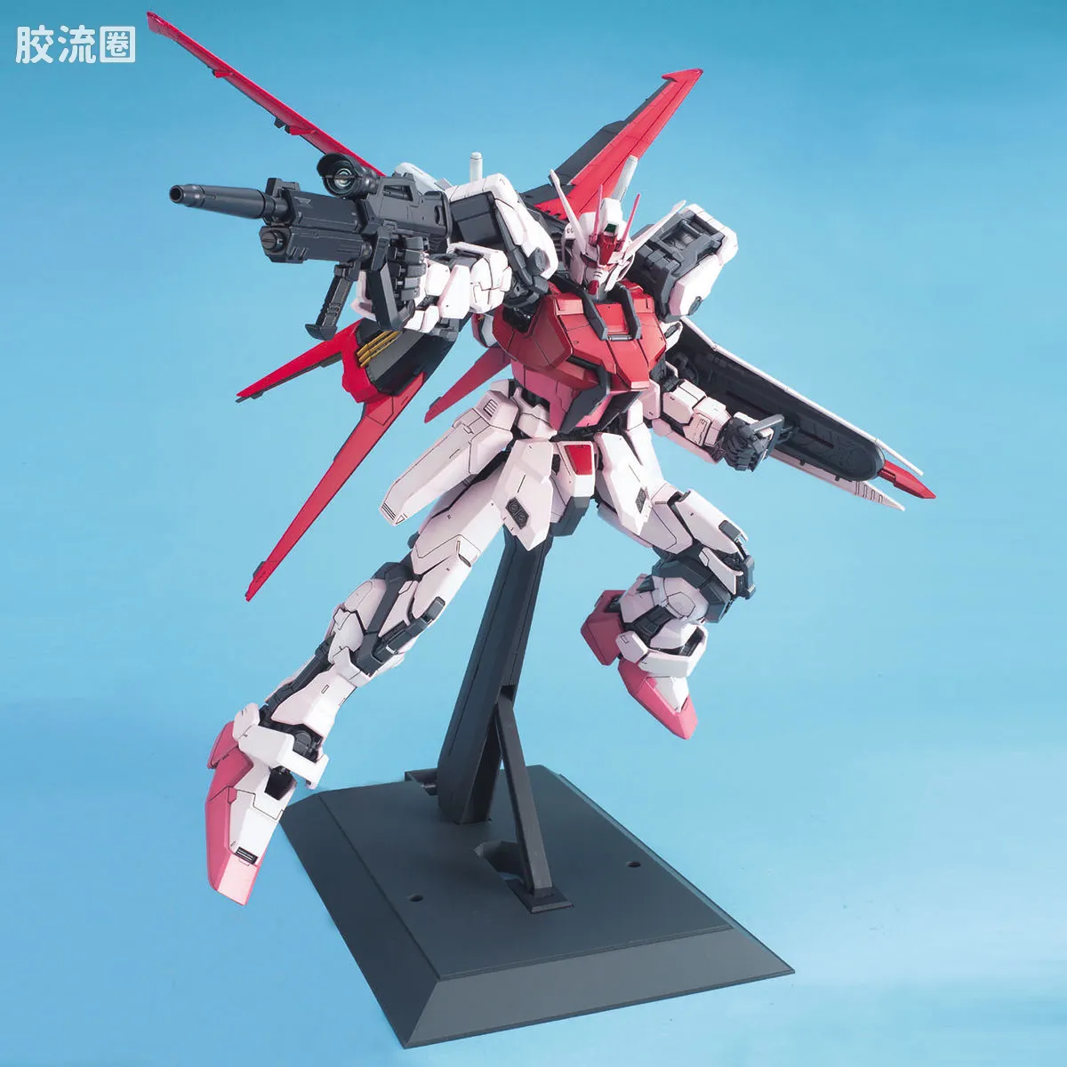 PG 普通版 MBF-02+AQM/E-X01 空装强袭嫣红 + FX-550 空中霸王 - 图片