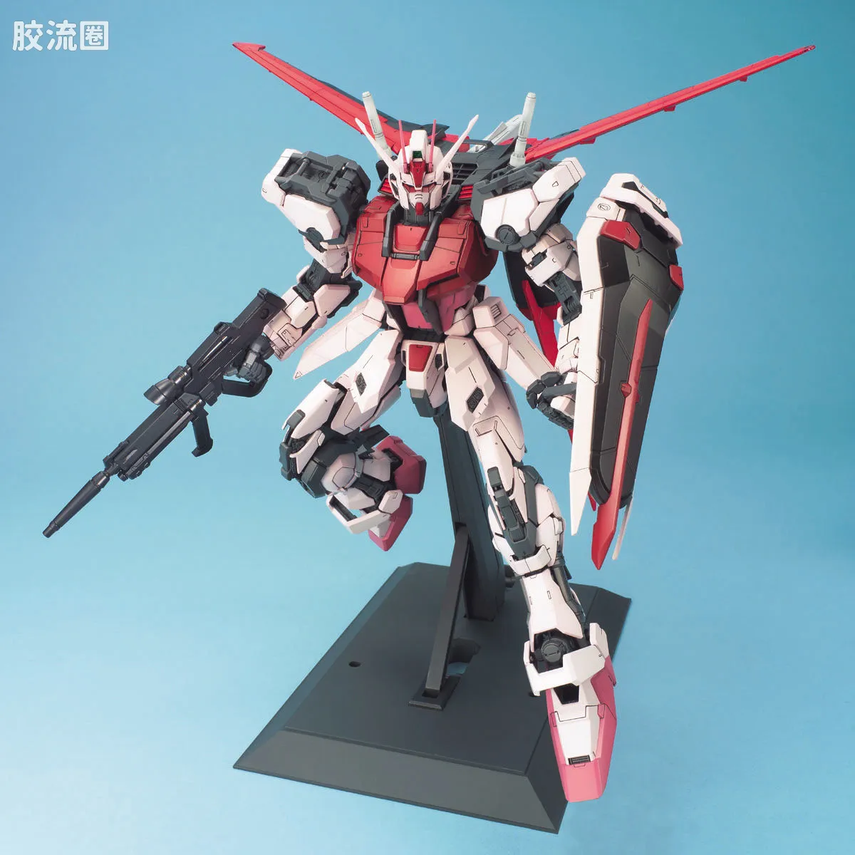 PG 普通版 MBF-02+AQM/E-X01 空装强袭嫣红 + FX-550 空中霸王 - 图片