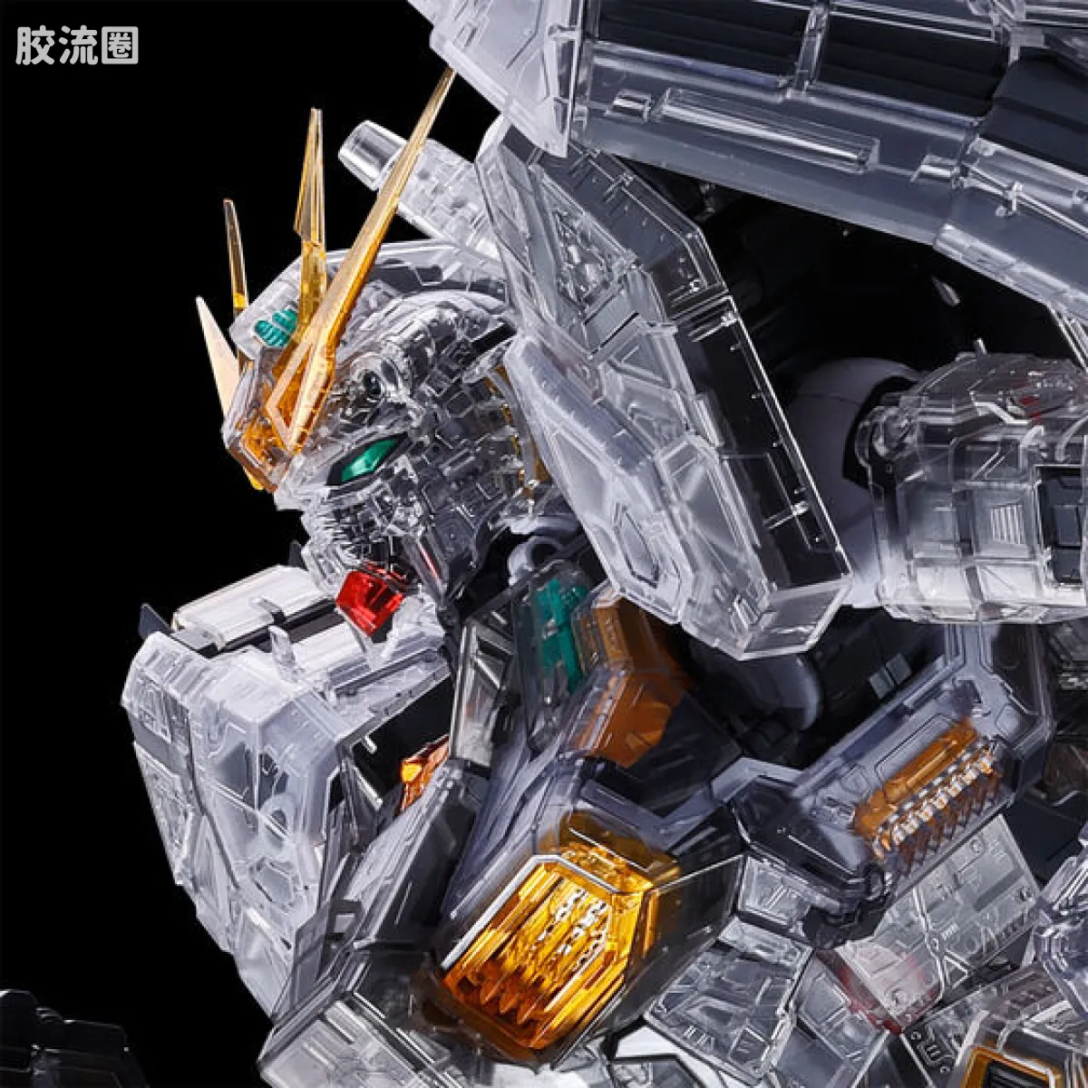PG Unleashed ν高达用 翼状浮游炮 & 透明配色主体 - 图片