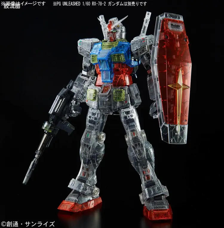 PG 定制部件 PGU RX-78-2 高达 彩透装甲套装